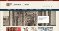 Desktop Screenshot of donaldheald.com